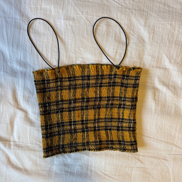 OAK + FORT 90s Plaid Top - One Size - Picture 1 of 3